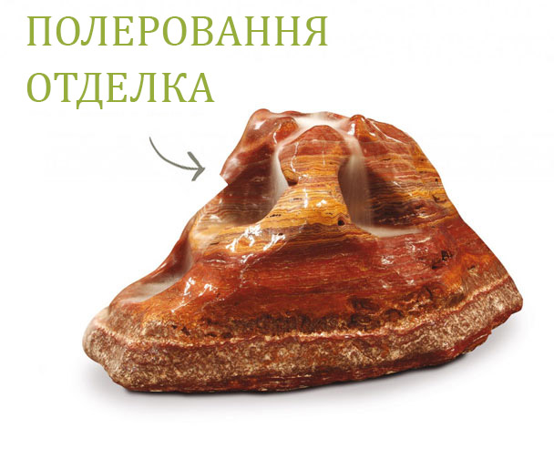полерованная отделка